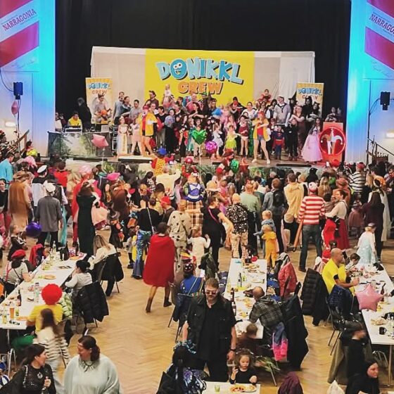 1. Kinderfasching mit der DonInkl. Crew